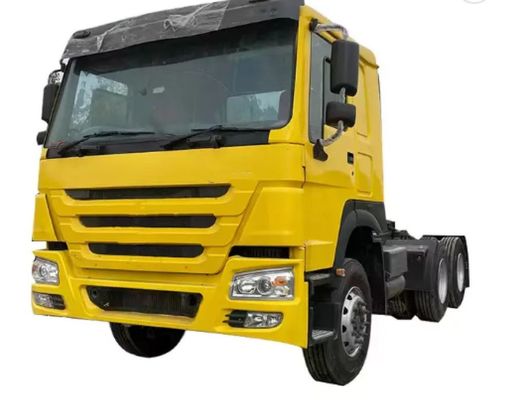 4x2 6x4 Double Axle Semi Trailer Truck Tractor 245HP~560HP For Haul Transportation